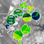 Öntözött területek vízszükségletének megjelenítése egy adott területen